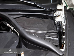 AutoTecknic Dry Carbon Engine Cowl Panel Trim Set - A90 Supra 2020-Up