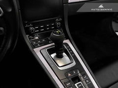 AutoTecknic Suede Shifter Knob - Porsche Panamera (970) 2010–2016
