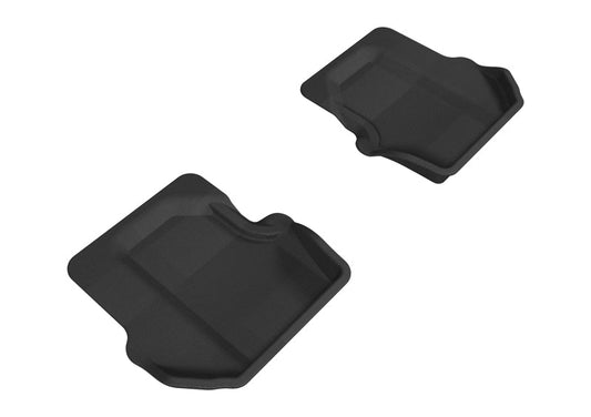 Kies-Motorsports 3D MAXpider 3D MAXpider 2005-2012 Porsche 911 997 Kagu 2nd Row Floormats - Gray