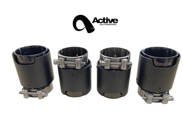 Kies-Motorsports Active Autowerke F87 BMW M2 and M2C Rear Exhaust Tips for Active Exhausts