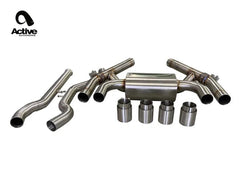 Kies-Motorsports Active Autowerkes Active Autowerke BMW F87 M2C Valved Rear Axle-back Exhaust