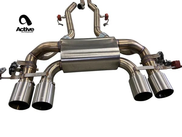 Kies-Motorsports Active Autowerkes Active Autowerke BMW G80 M3 and G82 M4 Valved Rear Axle-back Exhaust