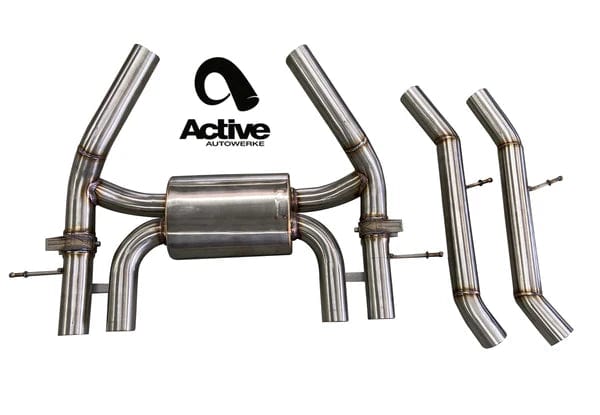 Kies-Motorsports Active Autowerkes Active Autowerke BMW M3 and M4 G80 and G82 Valved Rear Axle-back Exhaust