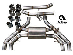 Kies-Motorsports Active Autowerkes Active Autowerke BMW X3M and X4M Valved Rear Axle-back Exhaust