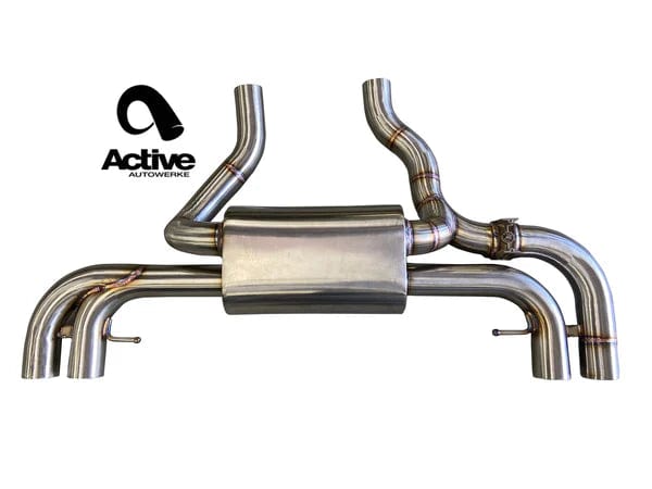 Kies-Motorsports Active Autowerkes Active Autowerke G4X BMW M240i Valved Rear Axle-back Exhaust