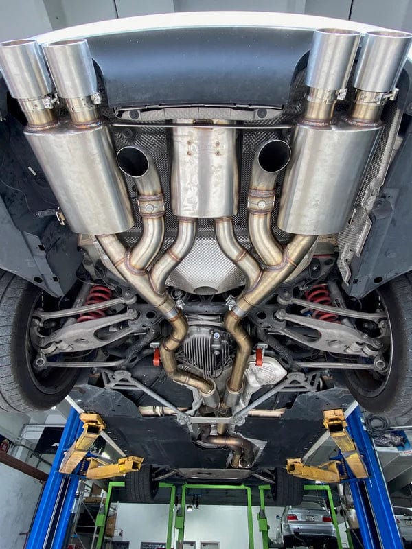 Kies-Motorsports Active Autowerkes Active Autowerke Maad Maxx - F8X BMW M3 & M4 Rear Exhaust Section - 3 Can Valved