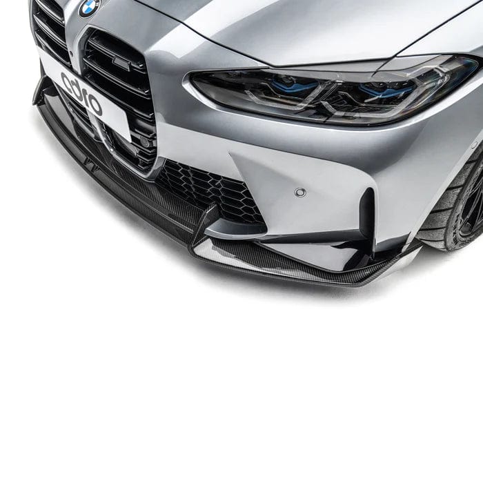 Kies-Motorsports Adro Adro BMW G8X M3 M4 FRONT LIP FOR OEM FRONT BUMPER