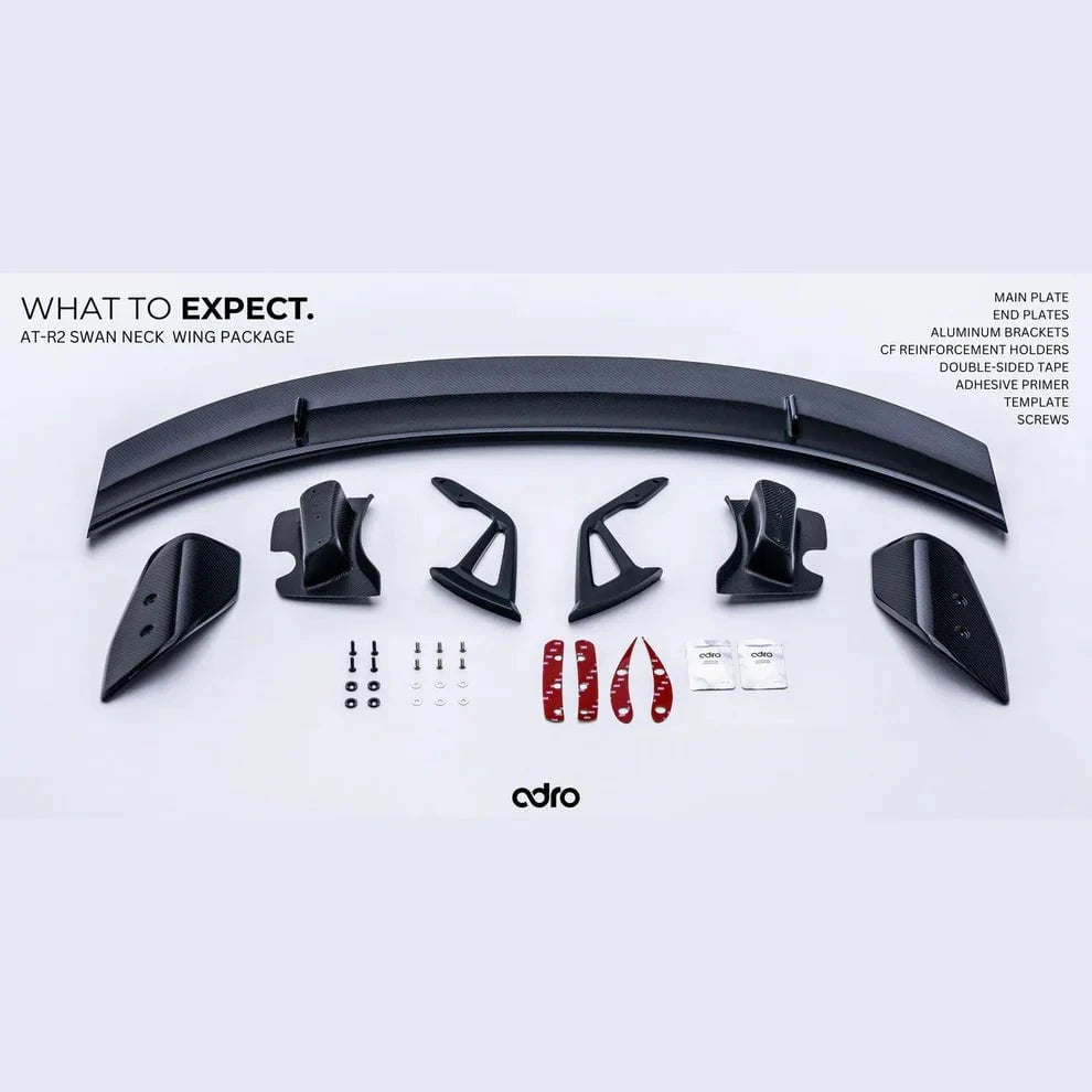 Kies-Motorsports Adro Adro TOYOTA GR SUPRA A90 AT-R SWAN NECK WING
