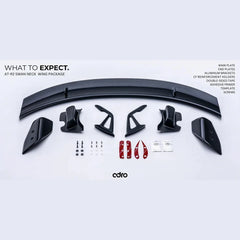 Kies-Motorsports Adro Adro TOYOTA GR SUPRA A90 AT-R SWAN NECK WING