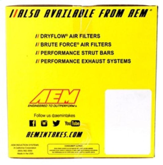 Kies-Motorsports AEM Induction AEM Cold Air Intake System C.A.S. BMW 325 01-03 2.5L; 328 99-00 2.8L