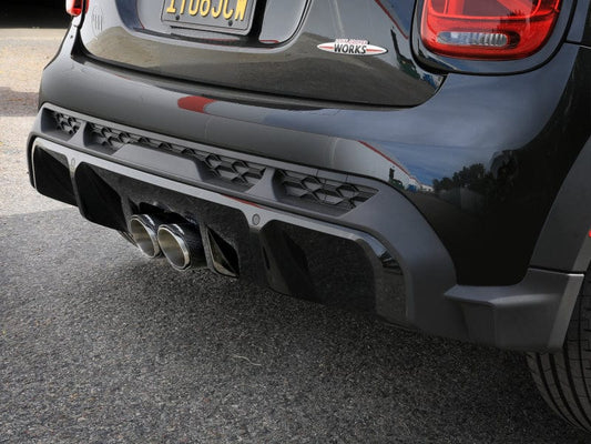 Kies-Motorsports aFe aFe 14-24 Mini Cooper S MACH Force-Xp 3in to 2-1/2in 304SS Cat-Back Exhaust w/ Carbon Fiber Tip