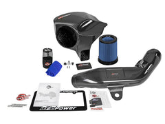 Kies-Motorsports aFe aFe Black Series Carbon Fiber CAIS w/Pro 5R Filter 16-18 BMW M2 (F87) L6-3.0L