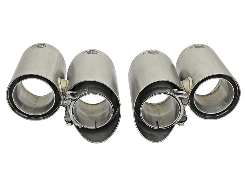 Kies-Motorsports aFe aFe MACH Force-Xp 304 SS OE Exhaust Tips Polished 12-16 Porsche 911 (C2S 991) H6 3.8L