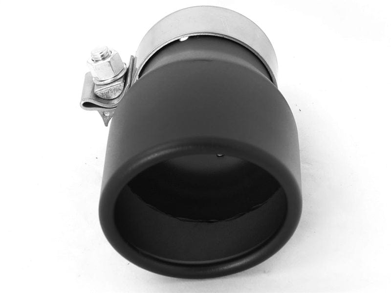 Kies-Motorsports aFe aFe MACH Force-XP 409 SS Single Wall Universal Clamp On Exhaust Tip - Black