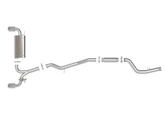 Kies-Motorsports aFe aFe POWER Takeda 2021 Toyota Supra 2.0L (t) 2.5in-3in 304 SS CB Exhaust w/ Polished Tips