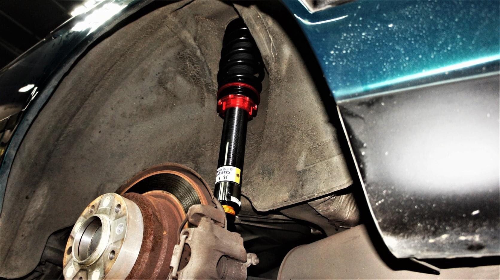 Kies-Motorsports AGT Shock AGT Shock 1987-1996 E34 5 SERIES MK3 Front/ Rear: Inverted Fork-Front Spring Rate:10K200 Rear Spring Rate: 8K200+P