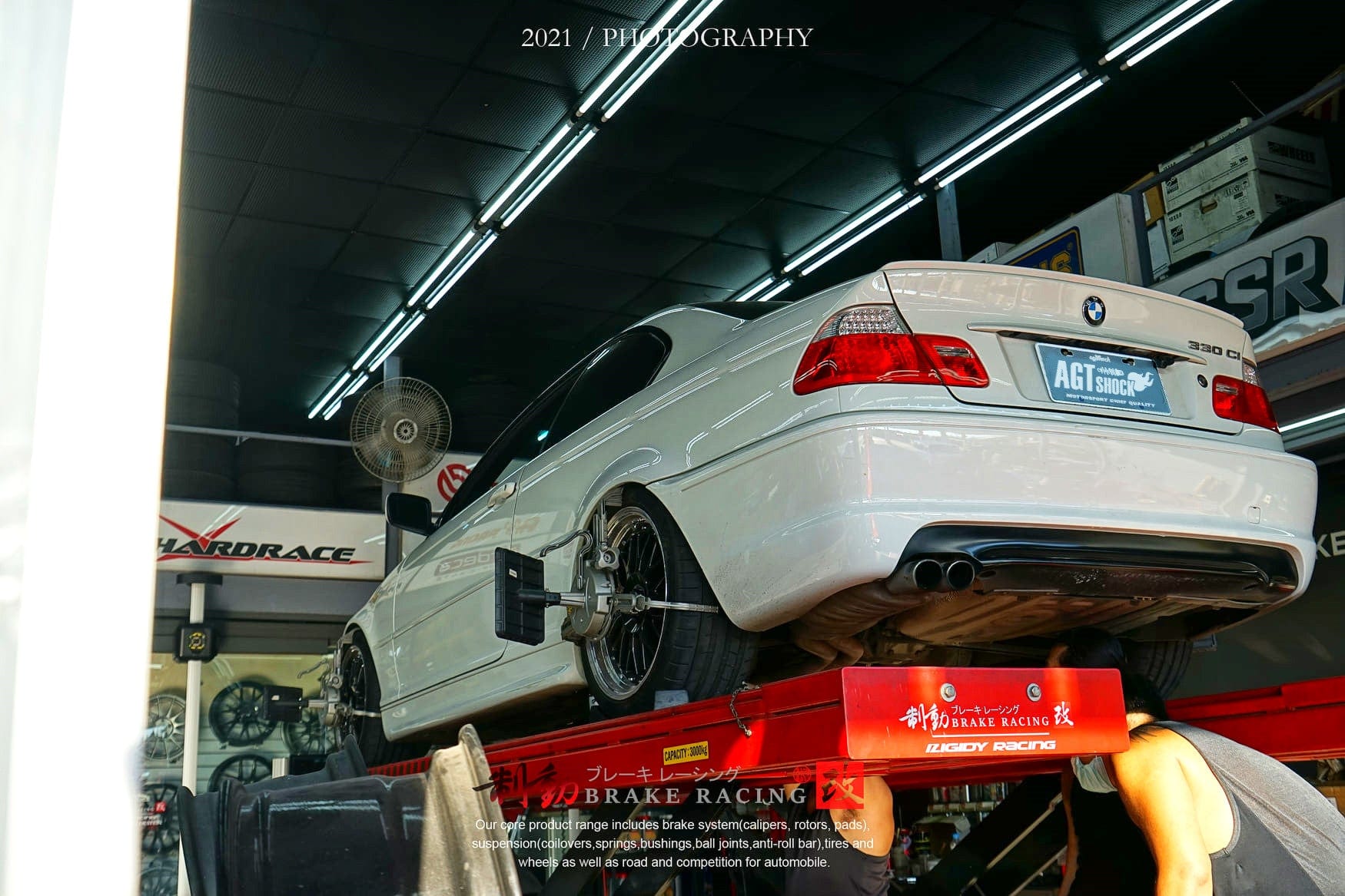 Kies-Motorsports AGT Shock AGT Shock 1998-2006 E46 RWD 3 SERIES MK4 TOURING Front Inverted Fork/Rear Flip-Front Spring Rate:7K210 Rear Spring Rate: 10K170