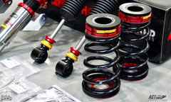 Kies-Motorsports AGT Shock AGT Shock 2003-2009 E85/E86 RWD Z4 Front Inverted Fork/Rear Flip-Front Spring Rate: 7K190 Rear Spring Rate: 8K160