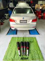 Kies-Motorsports AGT Shock AGT Shock 2004-2010 E60 5 SERIES MK5 SEDAN Front/ Rear: Inverted Fork-Front Spring Rate: 5K210 Rear Spring Rate: 5K240