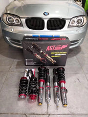 Kies-Motorsports AGT Shock AGT Shock 2004-2013 E87/E88 RWD 1 SERIES MK1 M COUPE Front Inverted Fork/Rear Vertical Fork-Front Spring Rate: 6K210 Rear Spring Rate: 7K230