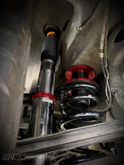 Kies-Motorsports AGT Shock AGT Shock 2005-2013 E90 /E91/E92/E93 2WD 3 SERIES MK5 Front Inverted Fork/Rear Vertical Fork-Front Spring Rate: 18K210 Rear Spring Rate: 12K150+P