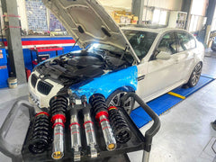 Kies-Motorsports AGT Shock AGT Shock 2005-2013 E90 /E91/E92/E93 2WD 3 SERIES MK5 Front Inverted Fork/Rear Vertical Fork - Front Spring Rate: 7K190 Rear Spring Rate: 10K220