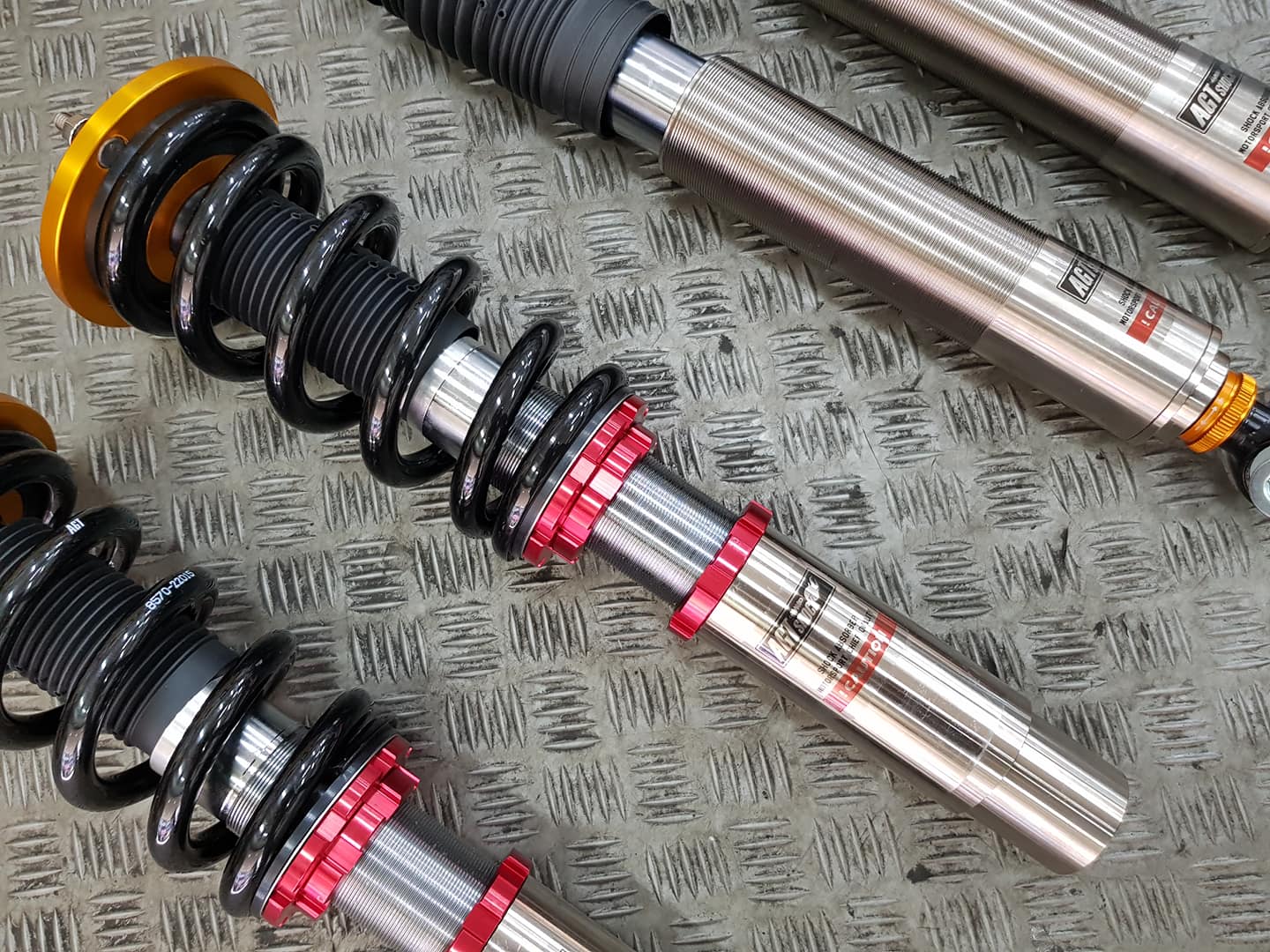 Kies-Motorsports AGT Shock AGT Shock 2007-2013 E70 2/4WD X5 MK2 2/4WD Front Vertical Fork/Rear Inverted Fork - Front Spring Rate: 12K210 Rear Spring Rate: 10K220 BW-16-03