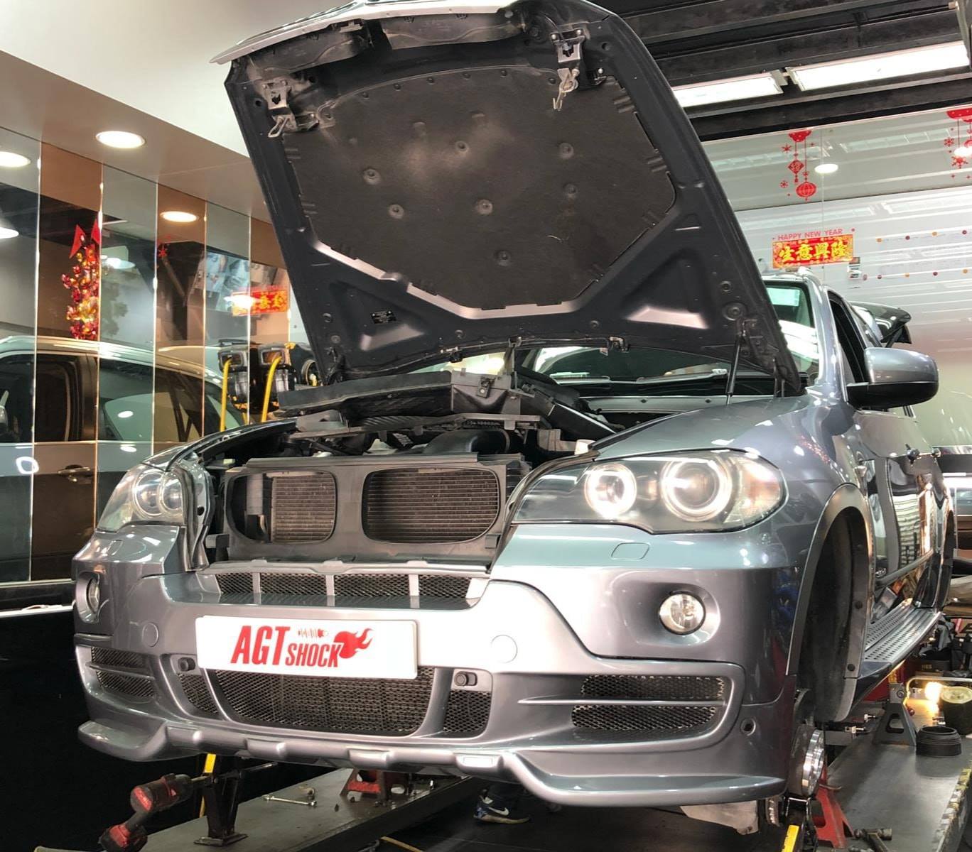 Kies-Motorsports AGT Shock AGT Shock 2008-2014 E71 X6 Front/ Rear: Inverted Fork -Front Spring Rate: 12K210 Rear Spring Rate: 10K220