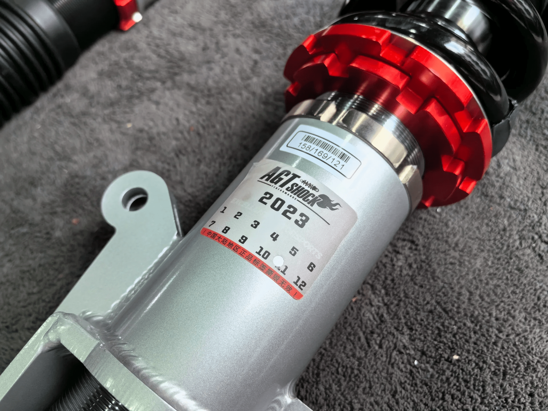 Kies-Motorsports AGT Shock AGT Shock 2010-2016 970 PANAMERA Front Inverted Fork/Rear Flip - Front Spring Rate: 15K220 Rear Spring Rate: 15K220