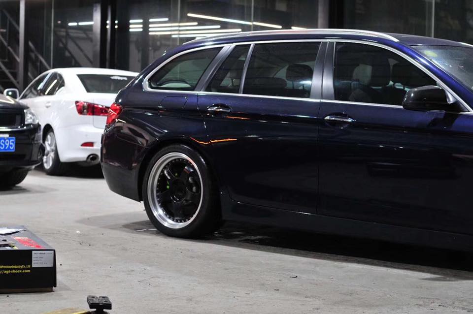 Kies-Motorsports AGT Shock AGT Shock 2010-2017 F11 RWD 5 SERIES MK6 TOURING Front/ Rear: Inverted Fork-Front Spring Rate: 12K210 Rear Spring Rate: 6K250