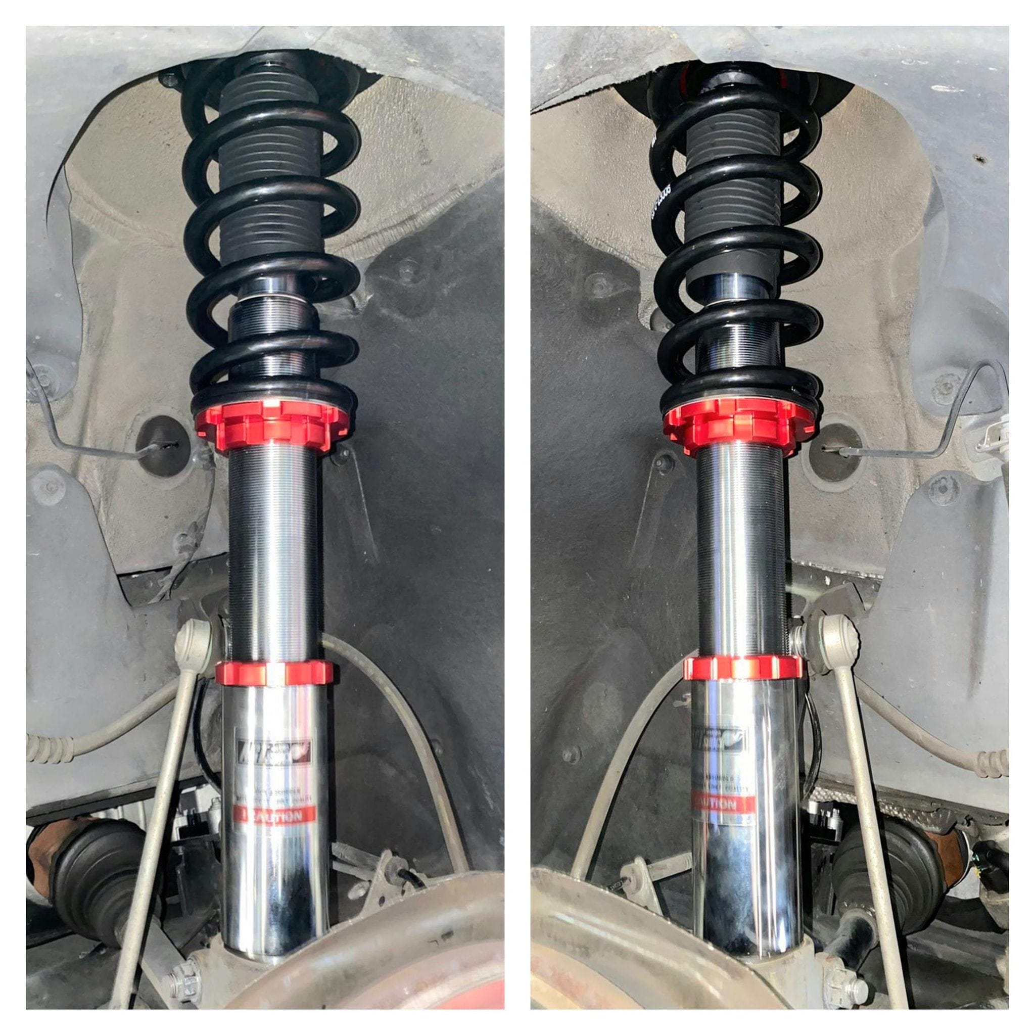 Kies-Motorsports AGT Shock AGT Shock 2011-2017 F25 F26 RWD X3 X4 MK2 Front/ Rear: Inverted Fork-Front Spring Rate: 7K205 B Rear Spring Rate: 8K215 B