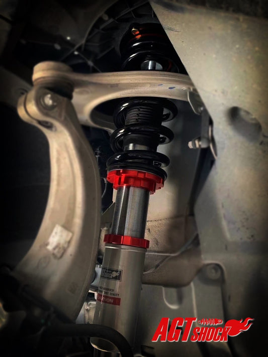Kies-Motorsports AGT Shock AGT Shock 2011-2018 F12/F13 RWD 6 SERIES MK3 Front/ Rear: Inverted Fork - Front Spring Rate: 10K220 Rear Spring Rate: 6K180