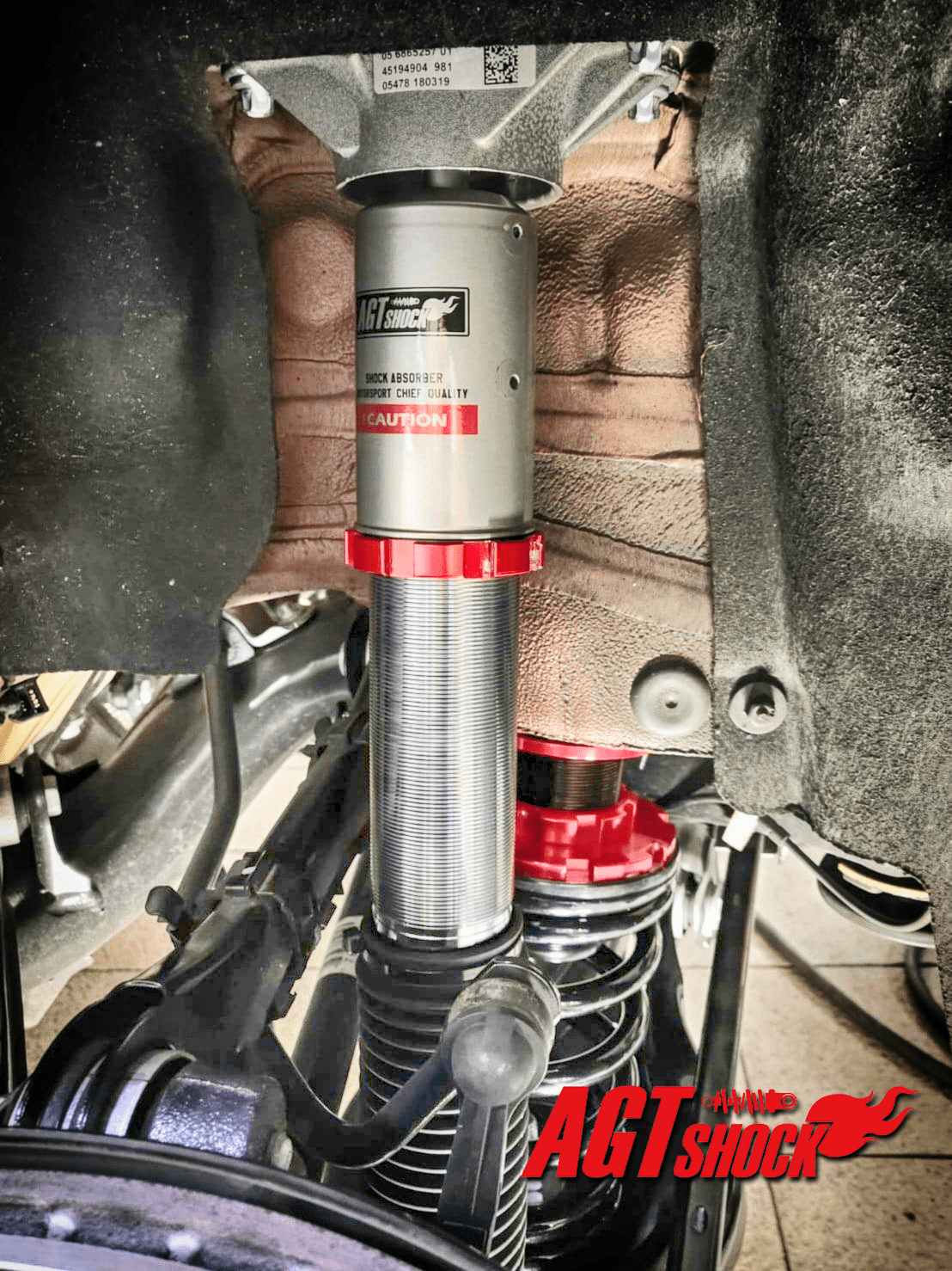 Kies-Motorsports AGT Shock AGT Shock 2011-2018 F20 /F21 RWD 1 SERIES MK2 Front Inverted Fork/Rear Flip - Front Spring Rate:6K180 Rear Spring Rate:7K230