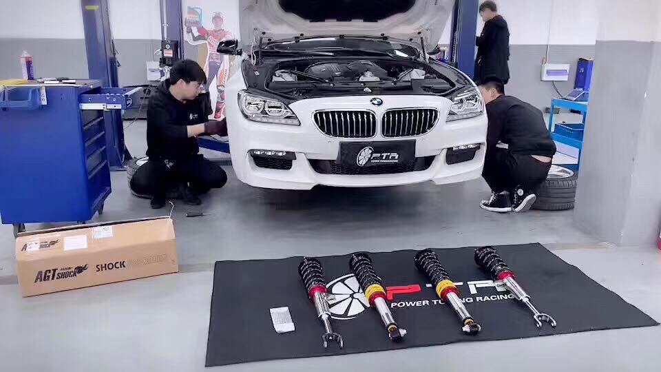 Kies-Motorsports AGT Shock AGT Shock 2012-2018 F06 RWD 6 SERIES MK3 Coupe Front/ Rear: Inverted Fork -Front Spring Rate: 12K210 Rear Spring Rate: 6K230