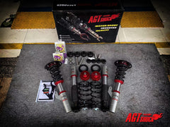 Kies-Motorsports AGT Shock AGT Shock 2012-2019 F30/F31 3 SERIES MK6 RWD Front/ Rear: Inverted Fork-Front Spring Rate: 6K180 Rear Spring Rate: 8K230