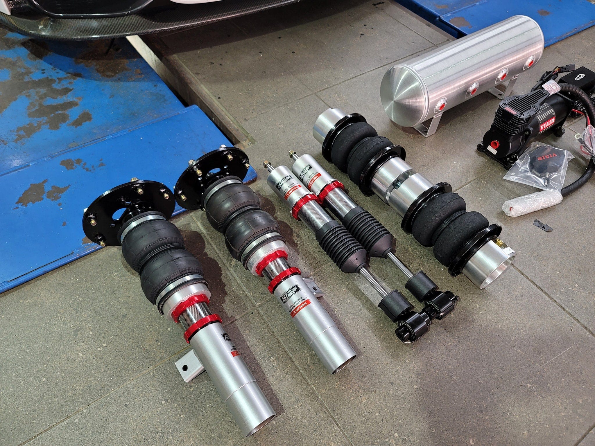 Kies-Motorsports AGT Shock AGT Shock 2012-2019 F30/F31 3 SERIES MK6 RWD Front/ Rear: Inverted Fork-Front Spring Rate: 6K180 Rear Spring Rate: 8K230