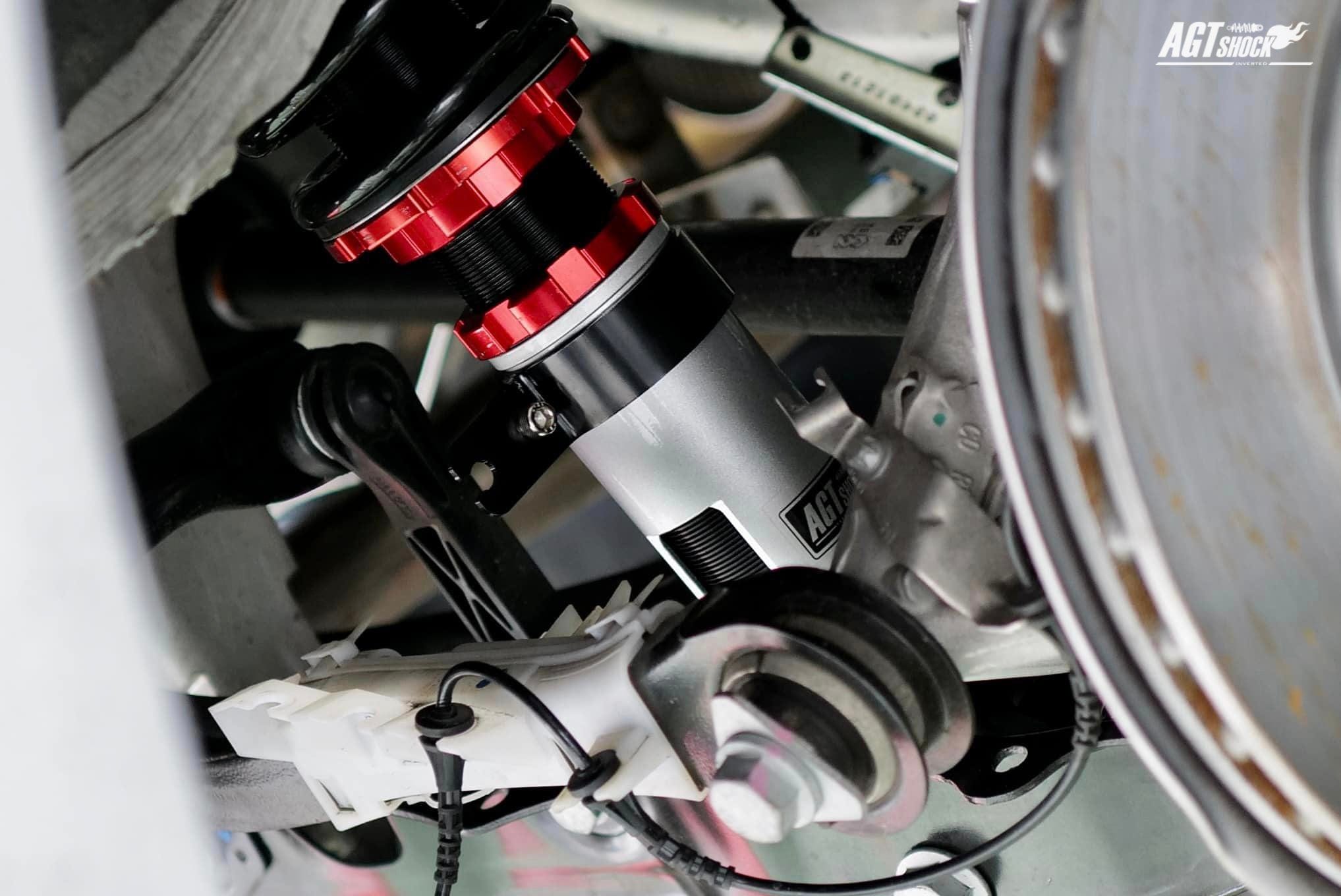 Kies-Motorsports AGT Shock AGT Shock 2013-2019 F33 RWD 4 SERIES MK1 Front Inverted Fork/Rear Flip-Front Spring Rate: 6K180 Rear Spring Rate: 8K230