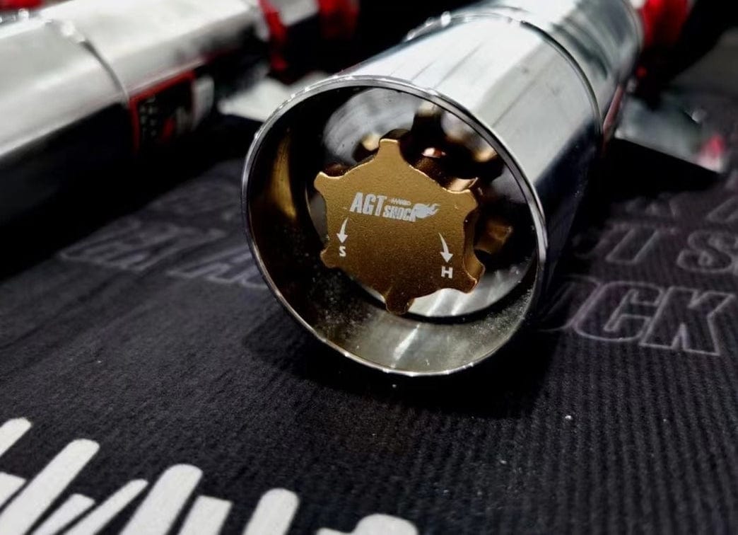 Kies-Motorsports AGT Shock AGT Shock 2013-2019 F36 RWD 4 SERIES MK1 Front Inverted Fork/Rear Flip -Front Spring Rate: 8K180Rear Spring Rate: 10K220