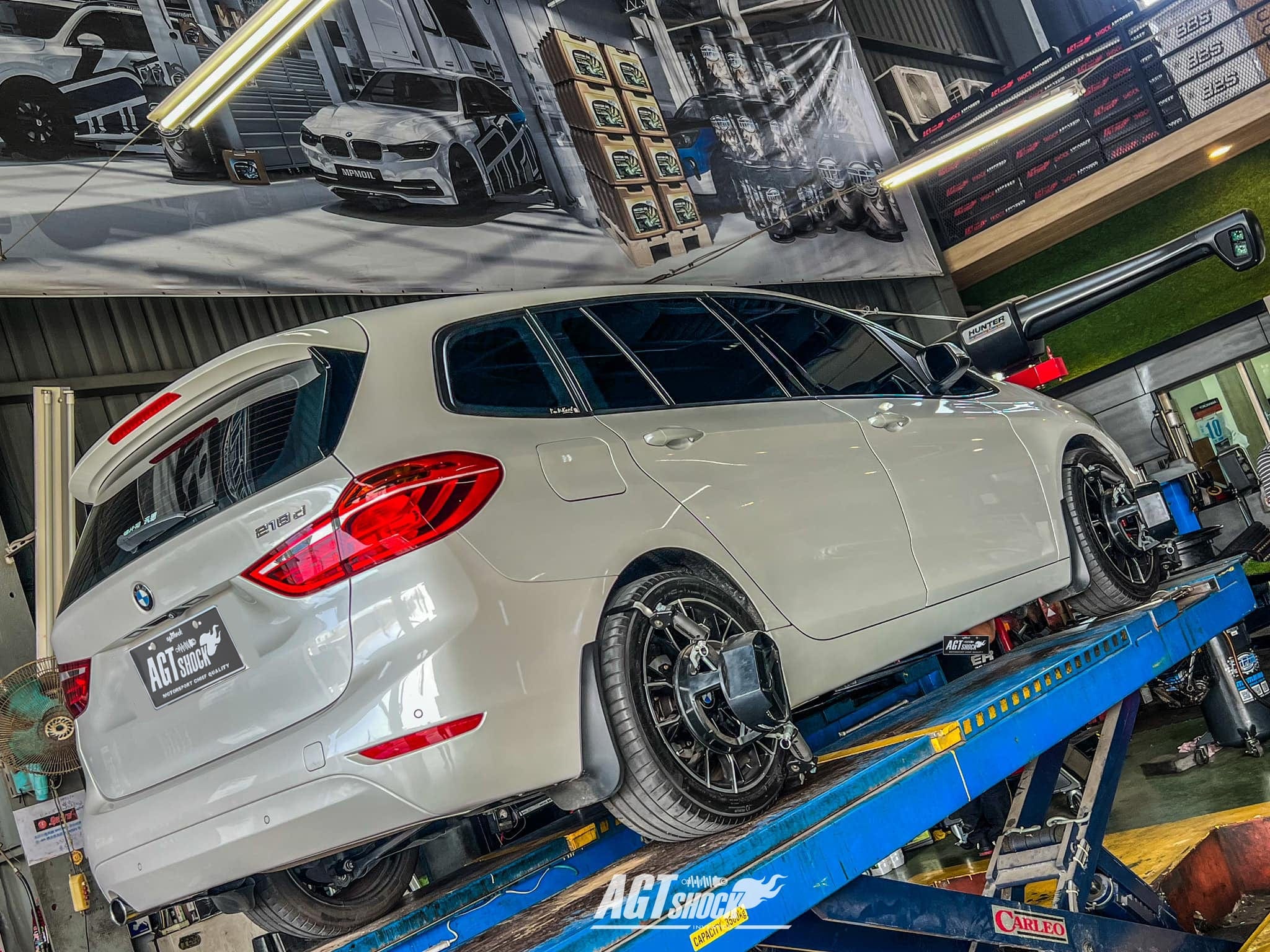 Kies-Motorsports AGT Shock AGT Shock 2015+F45/F46 2 SERIES MK1 Front Inverted Fork/Rear Flip - Front Spring Rate: 6K180 Rear Spring Rate: 6K180