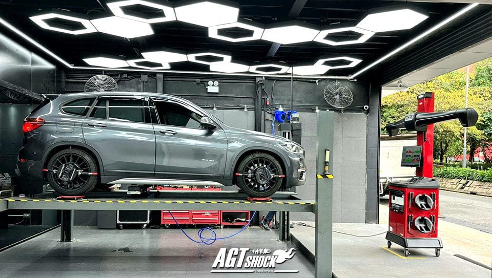 Kies-Motorsports AGT Shock AGT Shock 2016-2021 F48/F49 X1 MK2 Front Inverted Fork/Rear Flip - Front Spring Rate: 7K190 Rear Spring Rate: 6K180