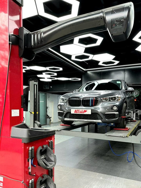 Kies-Motorsports AGT Shock AGT Shock 2016-2021  F48/F49 X1 MK2 Front Inverted  Fork/Rear Flip - Front Spring Rate: 7K190 Rear Spring Rate: 6K180