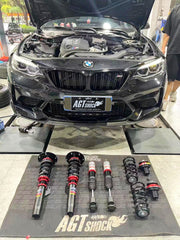 Kies-Motorsports AGT Shock AGT Shock 2016+ F87 M2C/M2CS 2 SERIES M2 Front Inverted Fork/Rear Flip - Front Spring Rate: 8K180 Rear Spring Rate: 10K220 Part# BW-45-02
