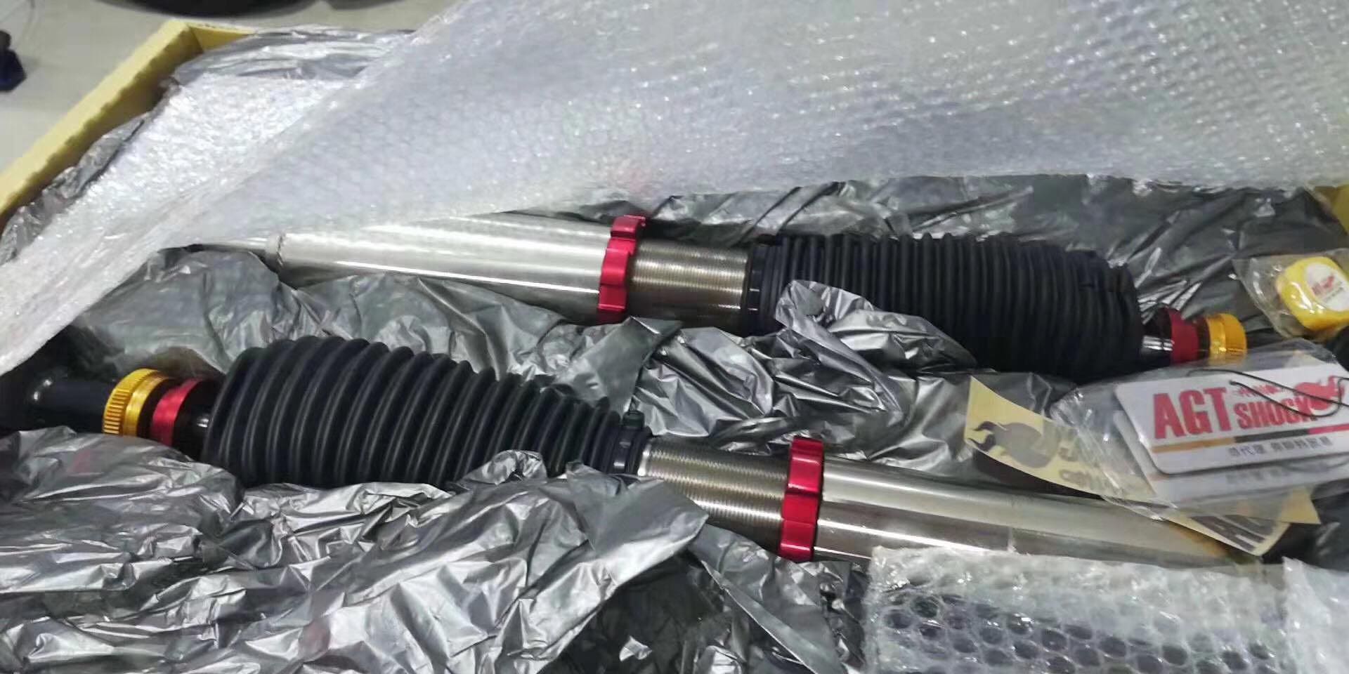 Kies-Motorsports AGT Shock AGT Shock 2017+ F52 1 SERIES MK3 Front Inverted Fork/Rear Flip - Front Spring Rate: 6K180 Rear Spring Rate: 6K160