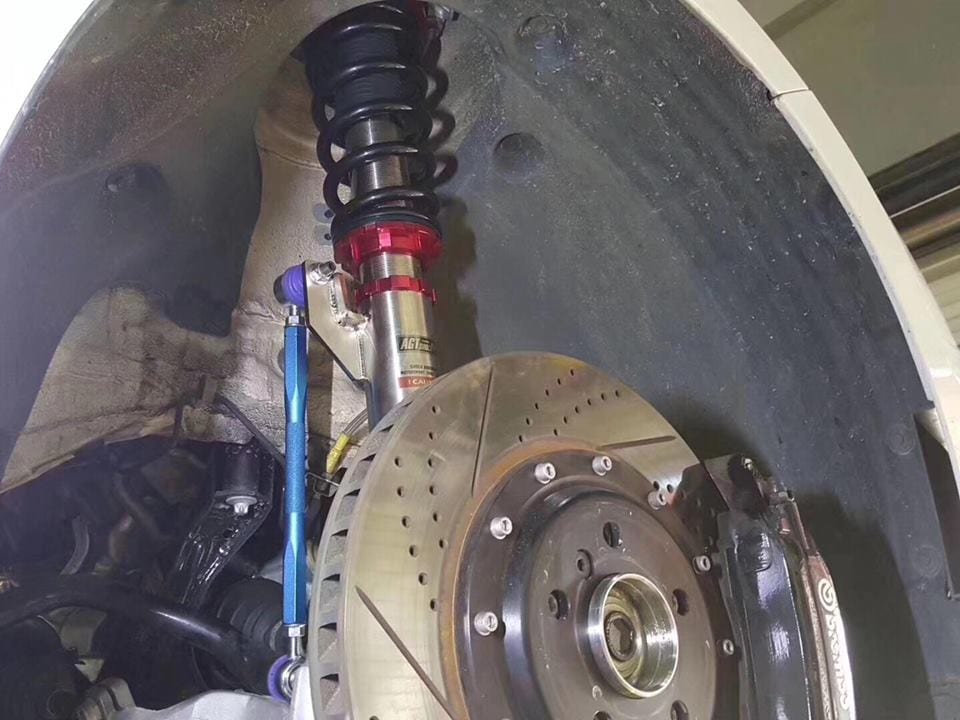 Kies-Motorsports AGT Shock AGT Shock 2017+ F52 1 SERIES MK3 Front Inverted Fork/Rear Flip - Front Spring Rate: 6K180 Rear Spring Rate: 6K160