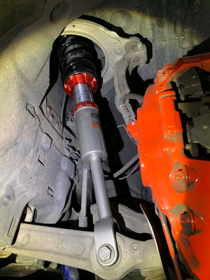 Kies-Motorsports AGT Shock AGT Shock 2017+ G30 G38 4WD 5 SERIES MK7 SEDAN Front Vertical Fork/Rear Inverted Fork - Front Spring Rate: 10K220 Rear Spring Rate: 5K240