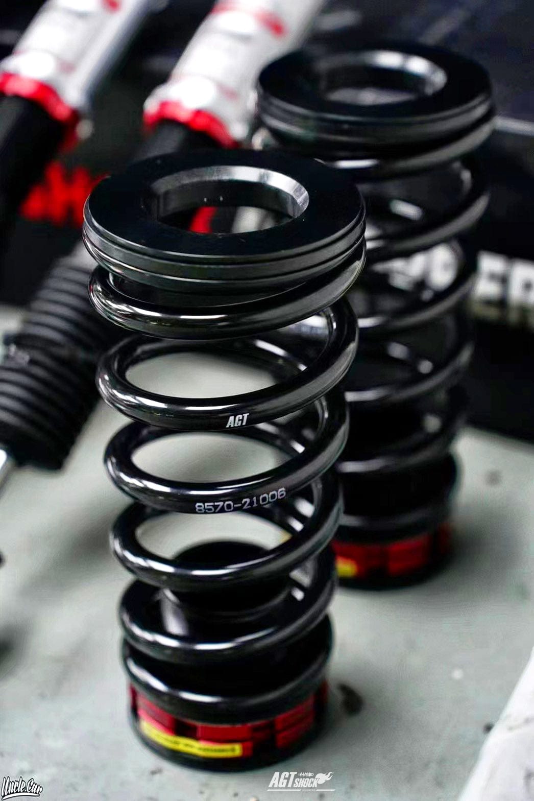 Kies-Motorsports AGT Shock AGT Shock 2018+ F39 X2 MK1 Front Inverted Fork/Rear Flip-Front Spring Rate: 7K190 Rear Spring Rate: 6K180