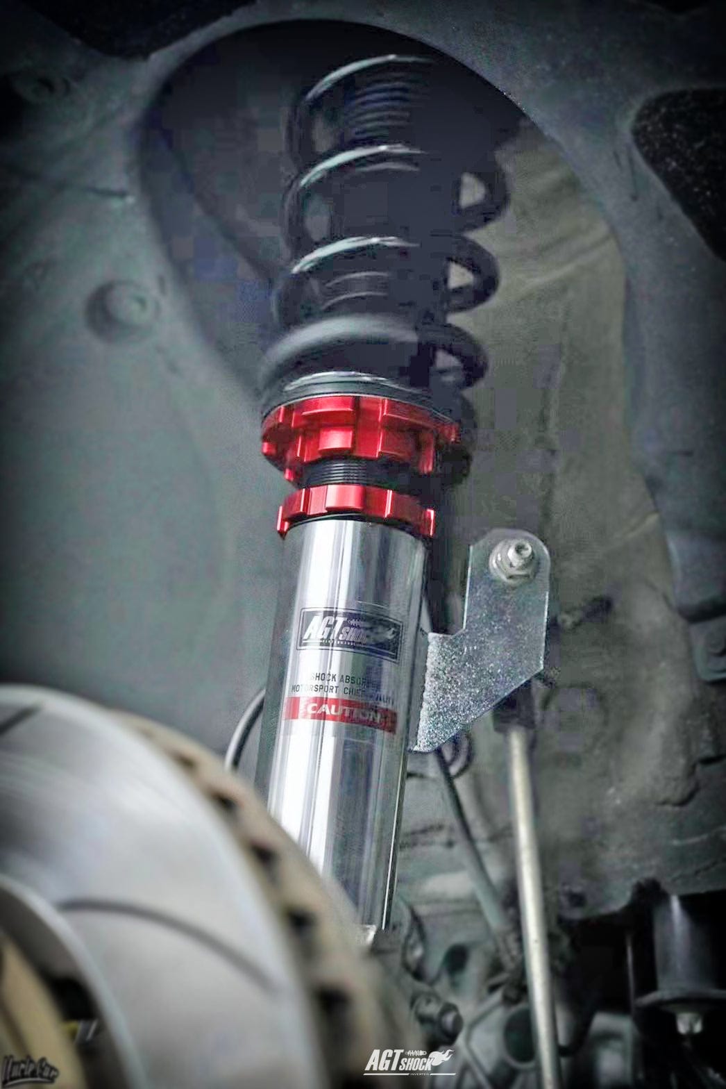 Kies-Motorsports AGT Shock AGT Shock 2018+ F39 X2 MK1 Front Inverted Fork/Rear Flip-Front Spring Rate: 7K190 Rear Spring Rate: 6K180