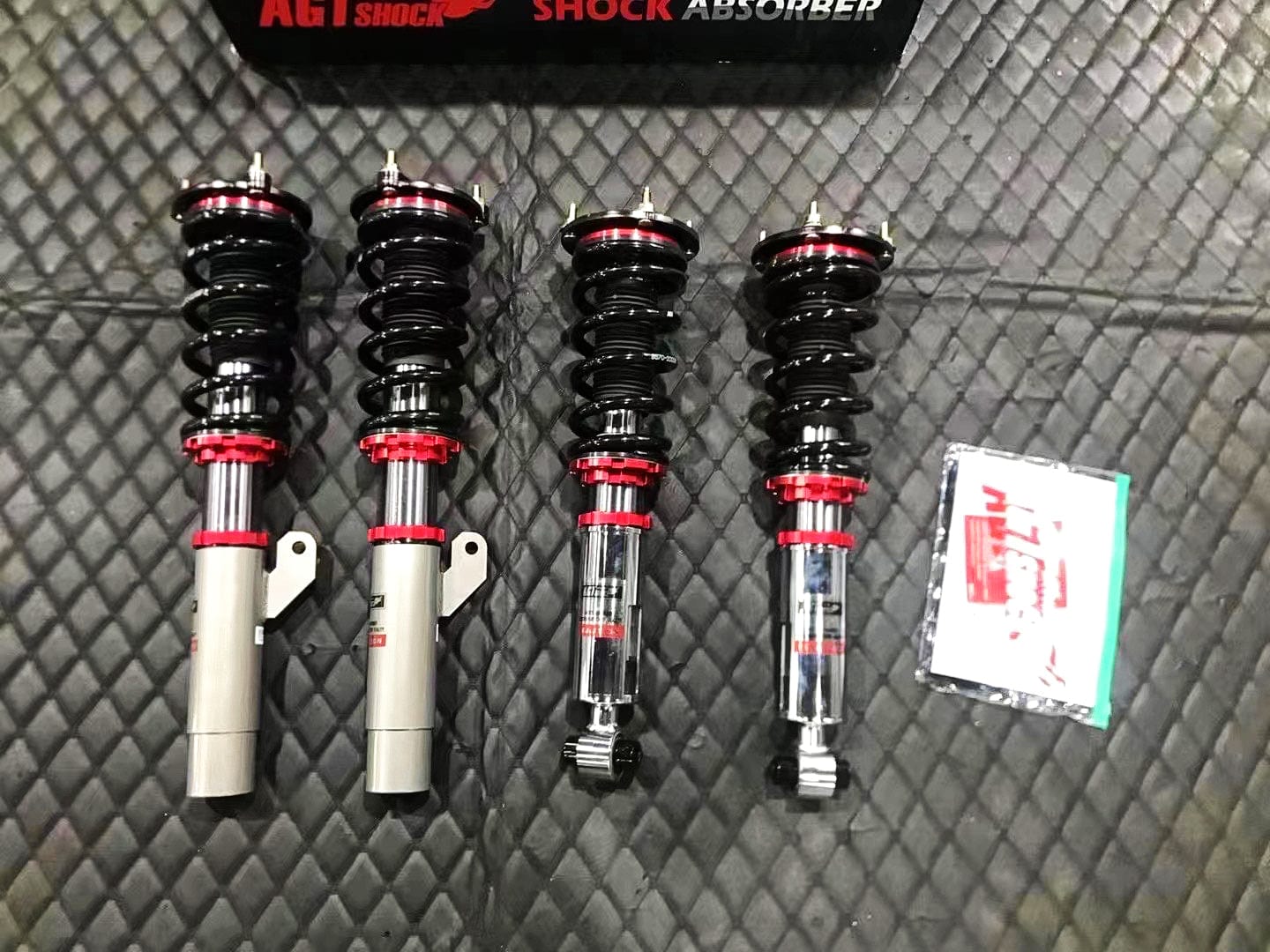 Kies-Motorsports AGT Shock AGT Shock 2018+ G01 G02 X3 X4 MK2 Front/ Rear: Inverted Fork -Front Spring Rate: 7K210 Rear Spring Rate: 8K200