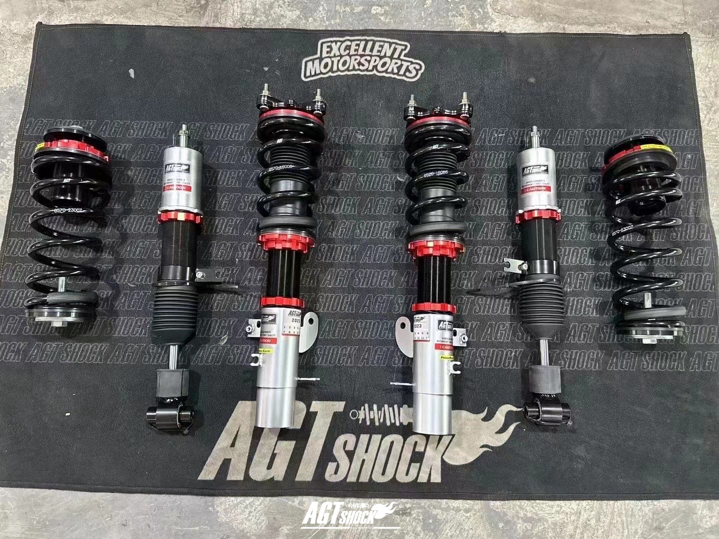 Kies-Motorsports AGT Shock AGT Shock 2018+ G29 RWD Z4 Front Inverted Fork/Rear Flip-Front Spring Rate: 6K180 Rear Spring Rate: 7K230