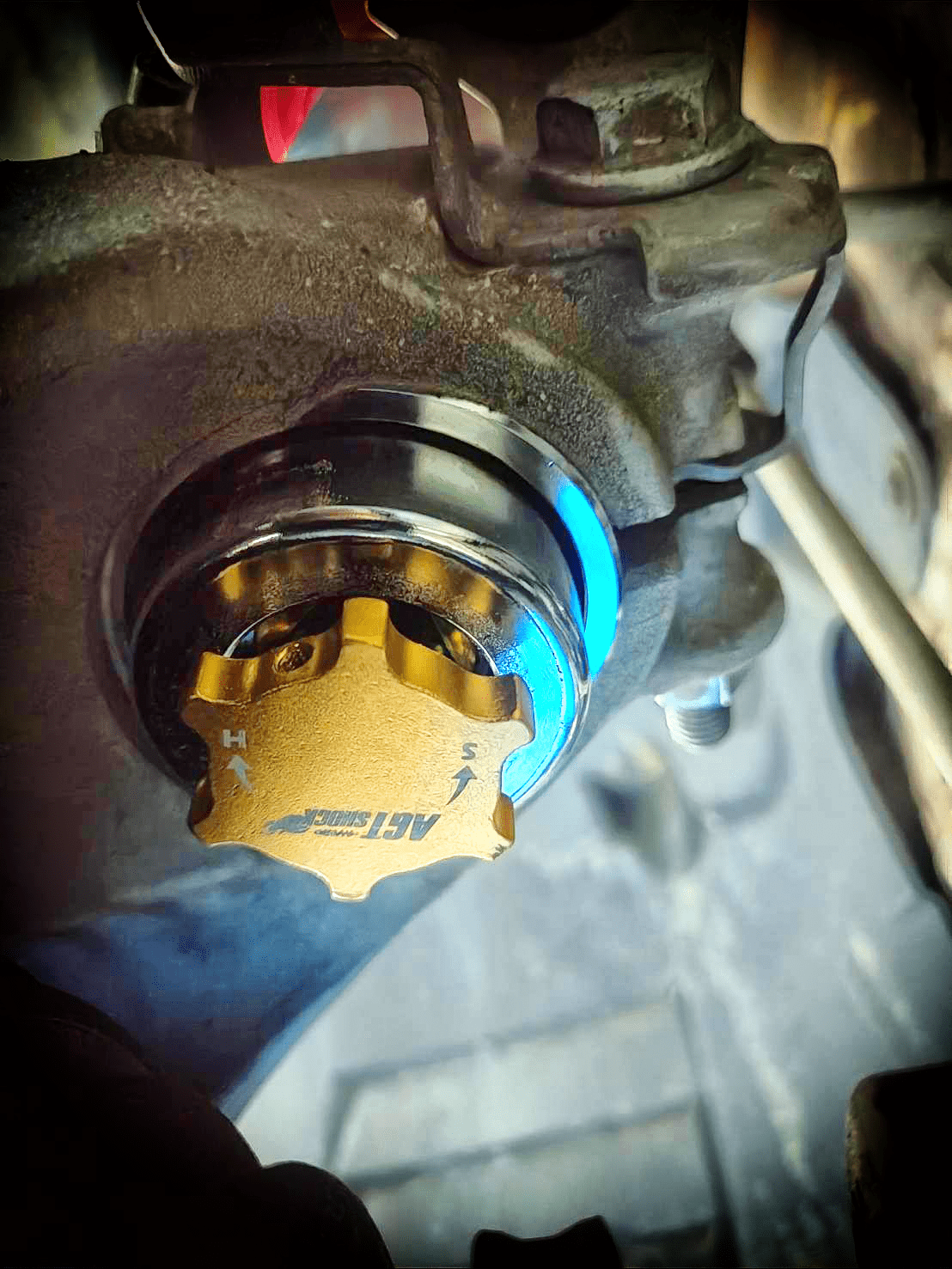 Kies-Motorsports AGT Shock AGT Shock 2020+ F40 1 SERIES MK3 Front Inverted Fork/Rear Flip - Front Spring Rate:7K210 Rear Spring Rate: 10K200